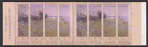 Finnland (Älandinseln) MiNr. MH 1. Klasse ** Sommerlandschaft