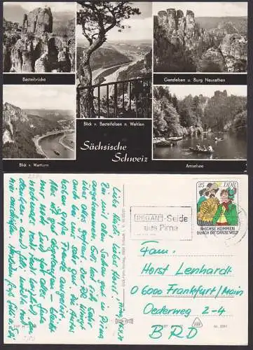 Sechse kommen durch die ganze Welt (2284) MWSr. Pirna REGAN-Seide aus Pirna