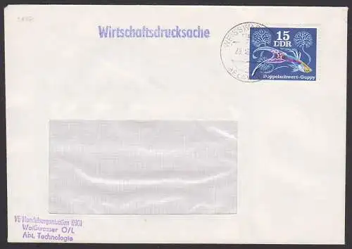 Guppy Doppelschwert 15 Pfg. auf W.-Drs. (2177)
