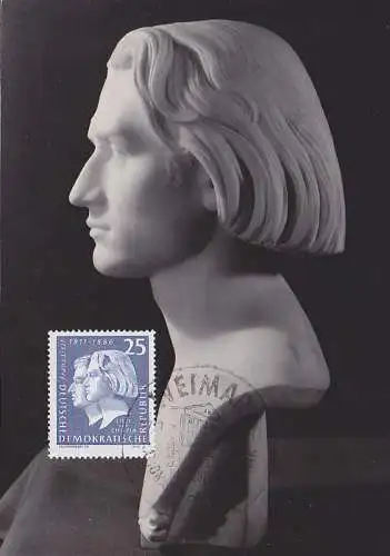 MC 860 Franz Liszt und Chopin 25 Pfg. auf Foto
