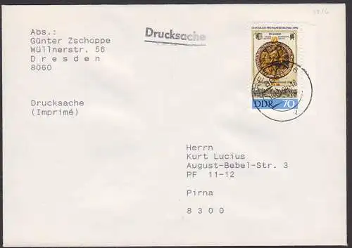 Leipziger FM 1990, 70 Pf. Drucksache (3316)