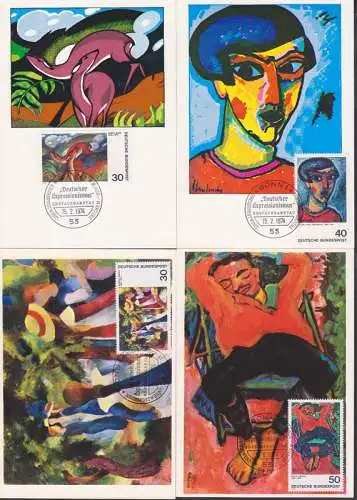 MC Deutscher Expressionismus 1974 mit SSt. Bonn 15.2.74