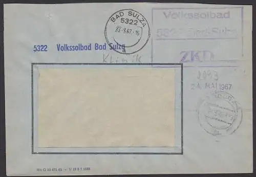 Volkssolbad  Bad Sulza R3-ZKD-St. 23.5.67