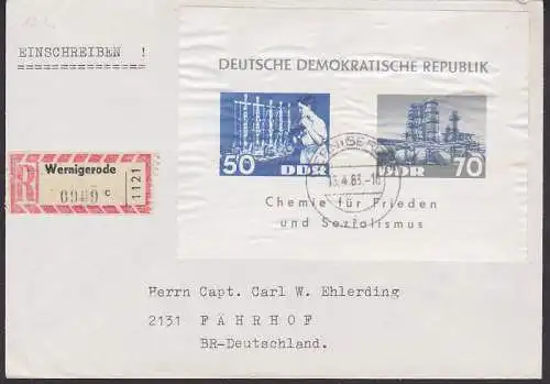 Wernigerode R-Bf mit Chemieblock 13.4.63, (Bl. 18)