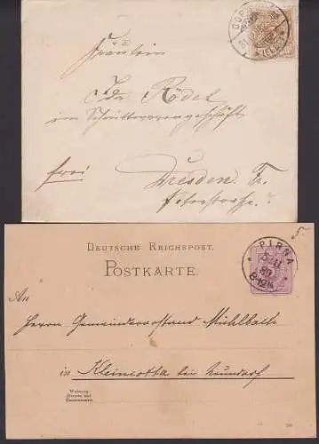 Pirna, Copitz (Elbe) GA 5.11.(18)89, 31.12.(18)98