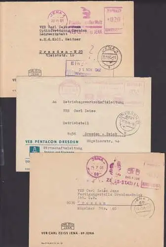 JENA Carl Zeiss ZKD-AFS Mikroskope, Dresden Pentacon, Kamera- und Kinowerke