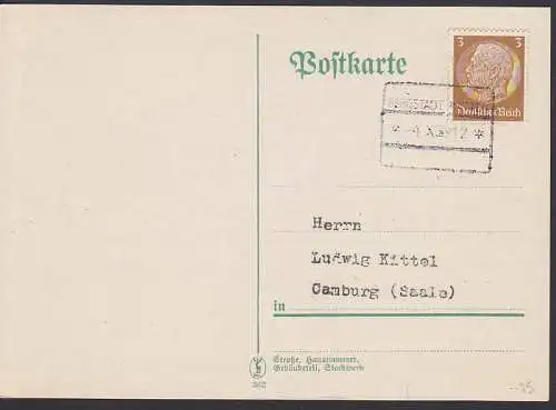 Bergstadt Platten 4.X.39 Horní Blatná - sogenannte Befreiungsst. Sudenten