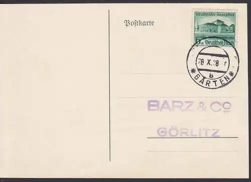 Gärten 26. X. 39 Zahrady u Rumburku - sogenannte Befreiungsst. Sudenten