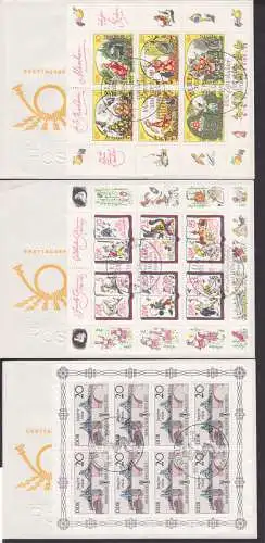 Märchen von Jacob Grimm, A.S. Puschkin, Brücken drei Kleinbogen mit SSt. Jungfernbrücke Berlin