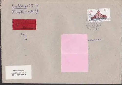 Postamt Kirschau 120 Pfg Wertbief (3070)