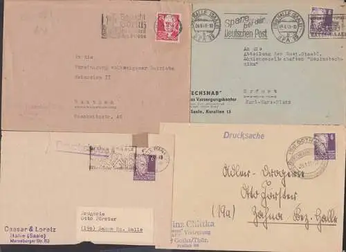 Kpfe I Ernst Thlmann Gerhart Hauptmann, MWSt, SSt. Gotha, Halle, Grlitz