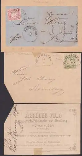 Erbendorf, Mühlhausen Bayern Hopfentuch-Fabikation, Erbendorf Bf-Stück