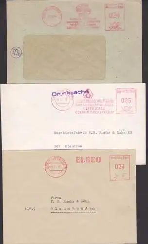 Oberlungwitz AFS 14.7.48 ELBEO. Goldfischwerk 15.6.48, Schwermaschinenbau