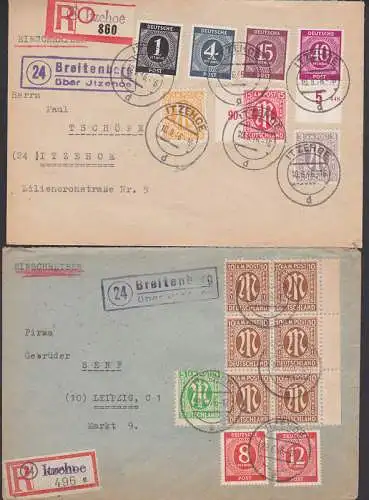 Breitenberg über Itzhoe MiF AMP und EA I, Aushilfs-R-Zettel