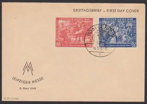 Leipziger Messe FDC 6.3.49 (230/31)