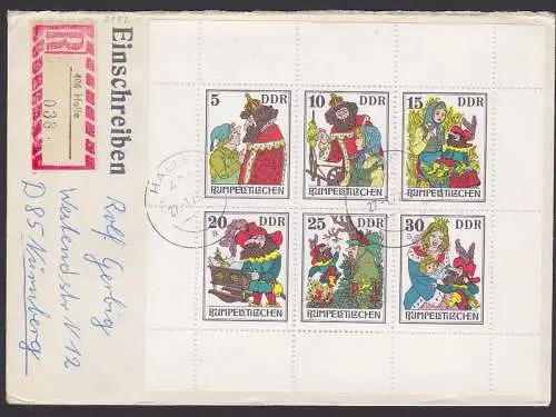 Rumpelstielchen Klbg. auf R-Bf aus Halle (2187/92)