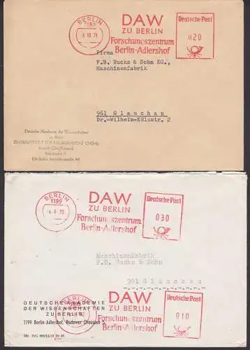 Berlin-Adlershof DAW Forschungszentrum AFS einfache und zweite Portostufe mit zwei AFS