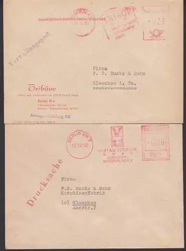 Verlag Tribüne FDGB, Technik AFS 1950, 1953, Z1 Vewaltungspost