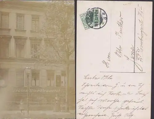 Leipzig Foto Vereins-Bier-Brauerei, Restaurant und Frühstücksstube 19.6.12, Langesche Bierbrauerei 1924 geschlossen