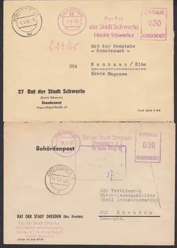 Schwerin, Dresden je ZKD-AFS vom Rat der Stadt