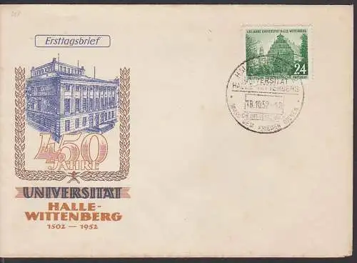 Halle-Wittenberg Universität 1502 - 1952 (318)