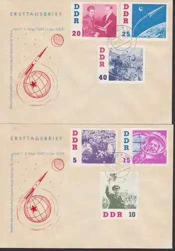 German S. Titow und Walter Ulbricht OSt. 11.12.61 (863/68)