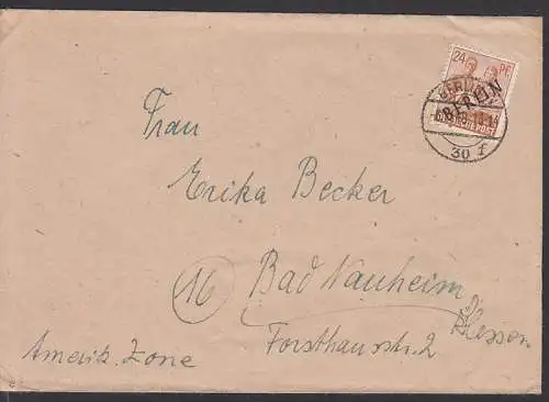 schwarzer Aufdruck BERLIN 24 Pfg Berlin W30 (9)