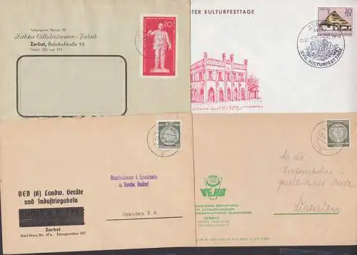 Zerbst 4 Bf dabei Dienst, SSt. Kulturfesttage, Landwirtschaftliche Geräte, Industriegabeln