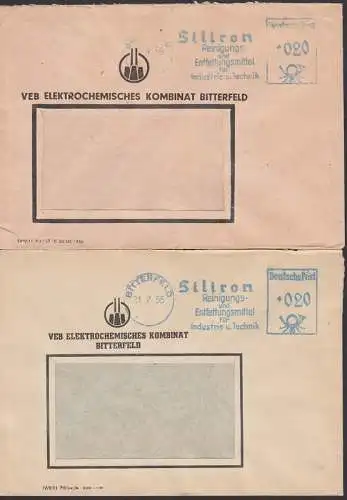 Bitterfeld AFS in blau Silitron Reinigungs- und Entfettungsmittel 1955, 1956