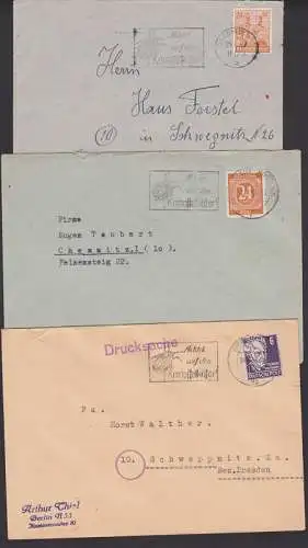 Achtet auf den Kartoffelkäfer, MWSt. aus Seestadt Rostock, Görlitz und Berlin