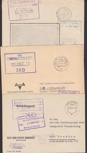 Richtige Anschrift ZKD-Kontrolle bzgl. der Postleitzahl - 1204/N6, 1501/PK 1, 1405/C4,