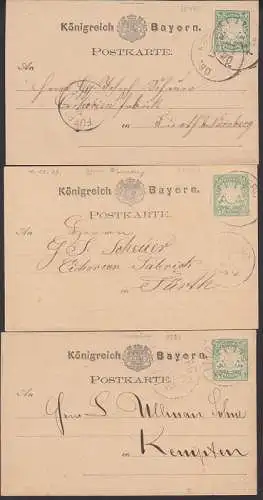 Warenberg, Oberkotzau, Lindenberg drei GA des Königreiches Bayern