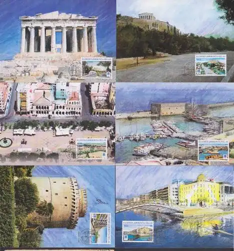 MC Griechenland 15.1.2004, Stempel in Gold