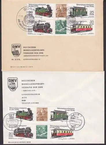 Schmalspur-Eisenbahn Zdr. Radebeul - Radeburg, Bad Doberan - Kühlungsborn, Modelleisenbahn-Verband der DDR