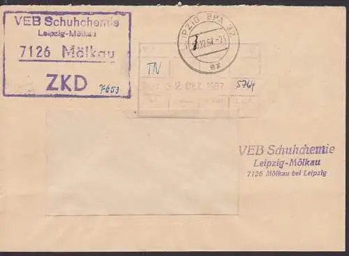 Mölkau R4 ZKD-St. VEB Schuhchemie 30.12.67