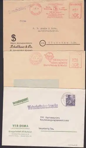 Dingelstädt, Bischofferode über Worbis je Eichsfeld, AFS Schellhaas, Kaliwerk