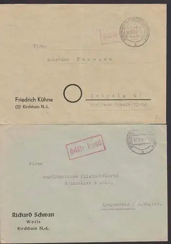 Kirchhain (Niederlausitz), je roter R1 Gebühr bezahlt