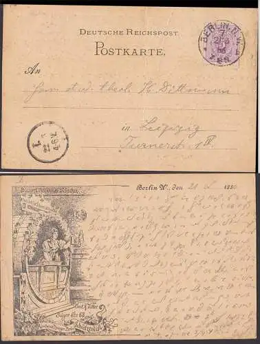 Bürgerliches Brauhaus München Schützenlis`l Ak 1886, mittig gebrochen