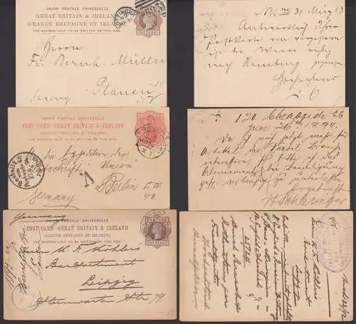 London, Notingham 3 GA great britain vor 1900