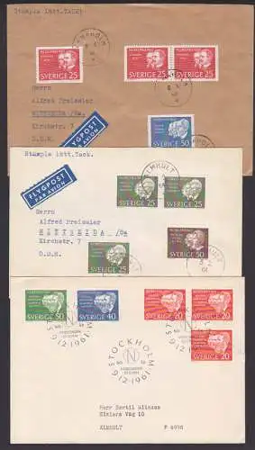 Nobelpreis, Nobelpris 1901, 1902, 1903 Lp-Bf Röntgen, Mommsen