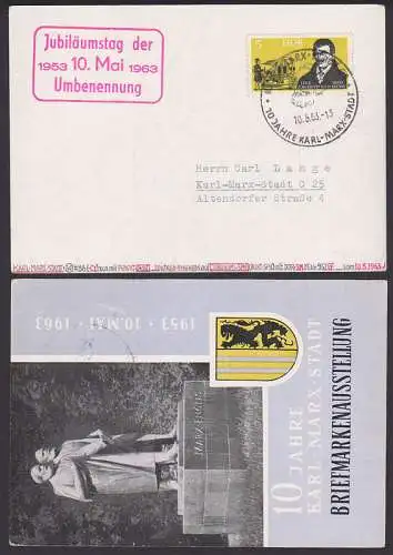 Umbenennung Chemnitz - Karl-Marx-Stadt SSt. 10.3.63