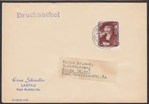Albrecht Dürer (504) Drucksache aus Lastau Kr. Rochlitz