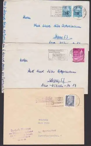 MWSt. Eltern Achtet darauf Abb. Streichhölzer verschlossen, Int. Konferenz der Werktätigen 1955