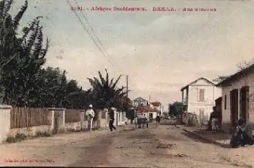 Senegal Dakar Rue Vincens gebr. ca. 1910