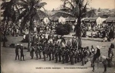 Saint-Louis Tirailleurs Senegaleis Senegalesiche Armee *ca. 1900