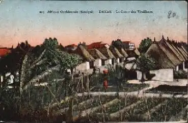 Senegal Dakar Camp des Tirailleurs Armeekamp * ca. 1910