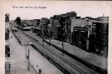 Suez Aegypten Railway Station Bahnhof *ca.1920