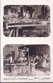 Kisantu Schreinerei Belgisch Kongo *ca.1920