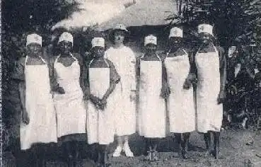 Pawa Belgisch Kongo Rotes Kreuz Krankenstation Krankenschwestern *ca. 1930