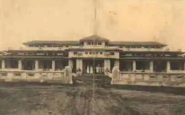 Kongo Mbandaka Coquilhatville Krankenhaus gebr. ca. 1920